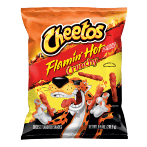 Cheetos Flamin’ Hot Flavored Crunchy