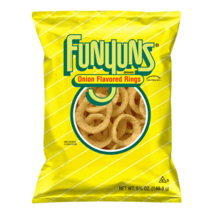 Funyuns Onion Flavored Rings Snacks, 5.25 oz Bag