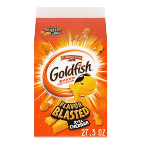 Pepperidge Farm Goldfish Baked Snack Crackers, Cheddar Cheese, 1.5 Oz, Pack of 72