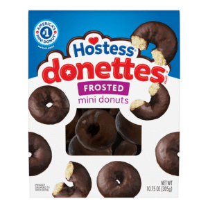 Hostess Donettes, Frosted Mini Donuts, 10.75 oz Bag