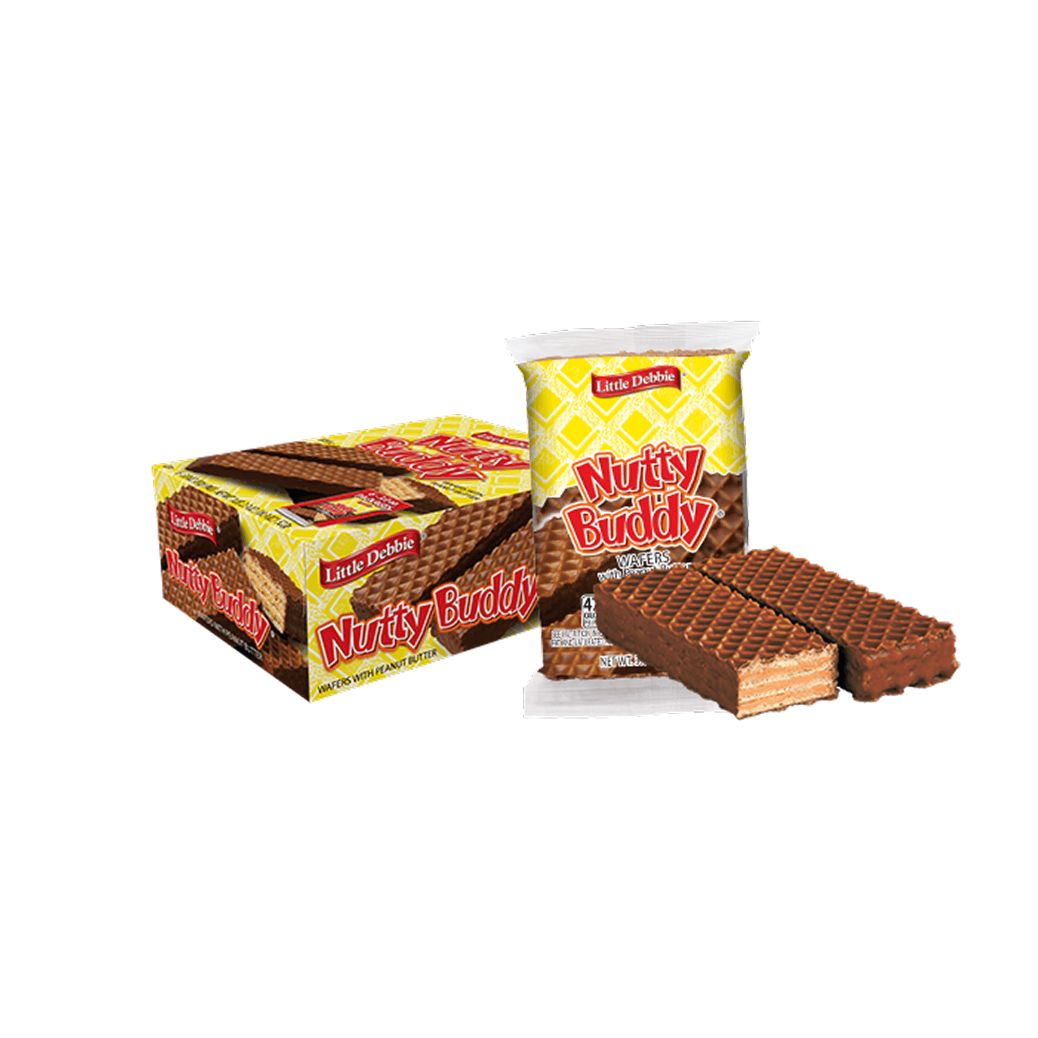 Little Debbie Nutty Buddy Wafer Bar, 12 oz (12 count)