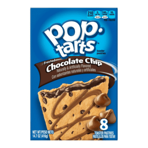 Pop-Tarts Frosted Chocolate Chip Breakfast Toaster Pastries, 14.7 oz, 8 Count
