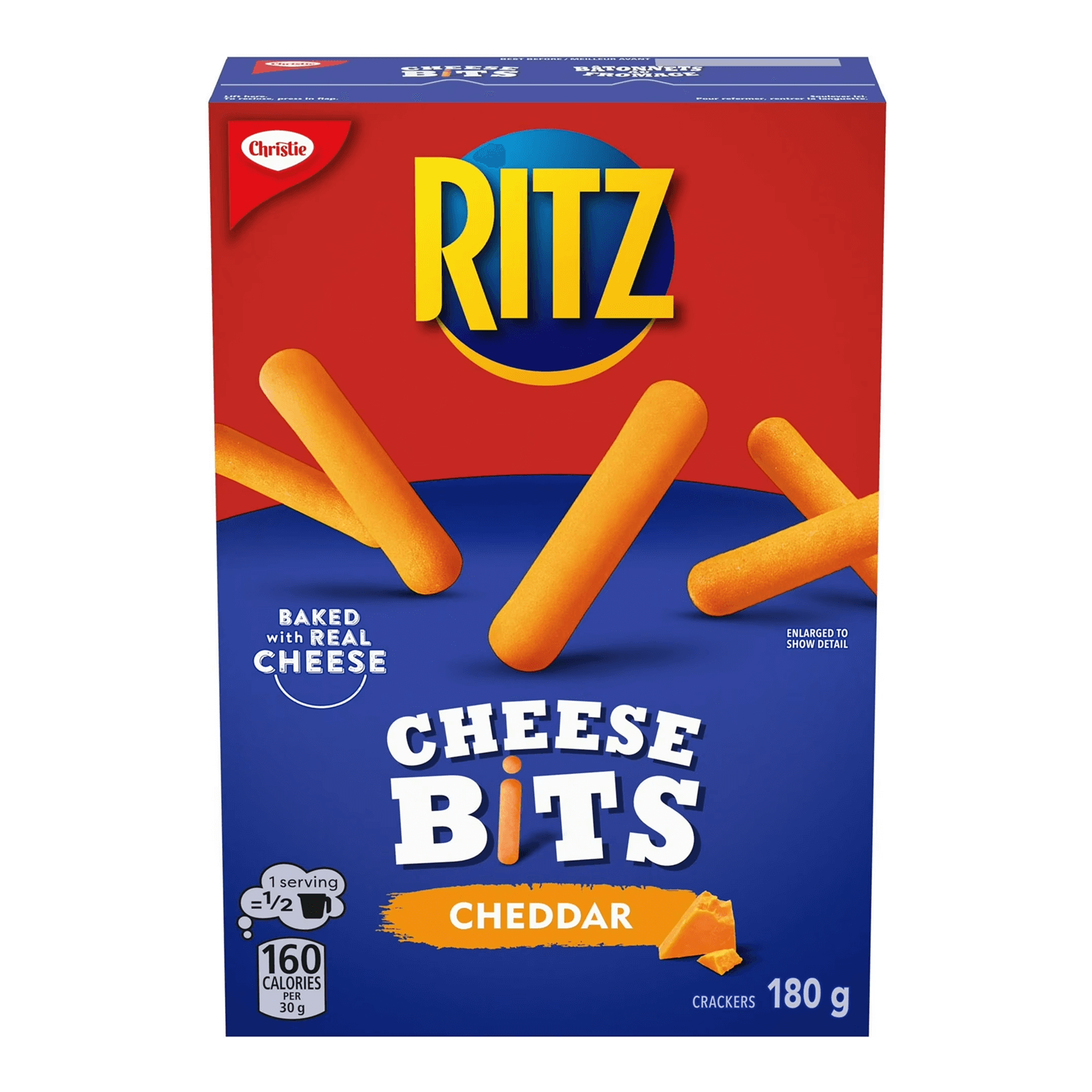 Christie Ritz Cheese Bits Crackers, Cheddar Flavor 200g/7 oz